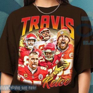 Travis Kelce Shirt, Homage Retro Classic Graphic Tee, Bootleg Best Seller Unisex